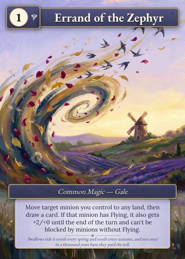 Halcyon Full Art Trading Card Template design 4