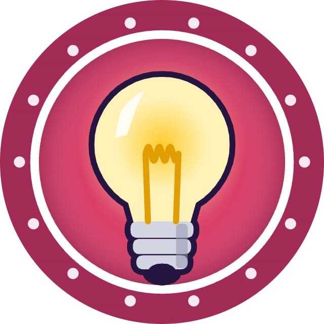 Witbloom Trivia Game Template token design 1