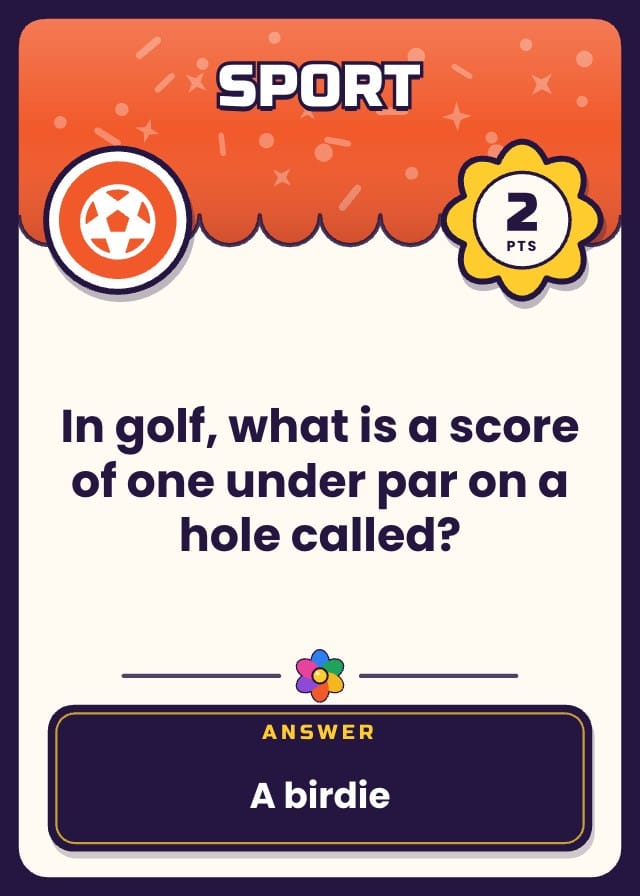 Witbloom Trivia Game Template card design 5