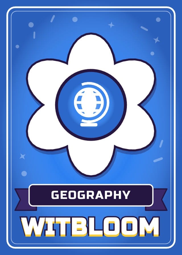 Witbloom Trivia Game Template card design 8
