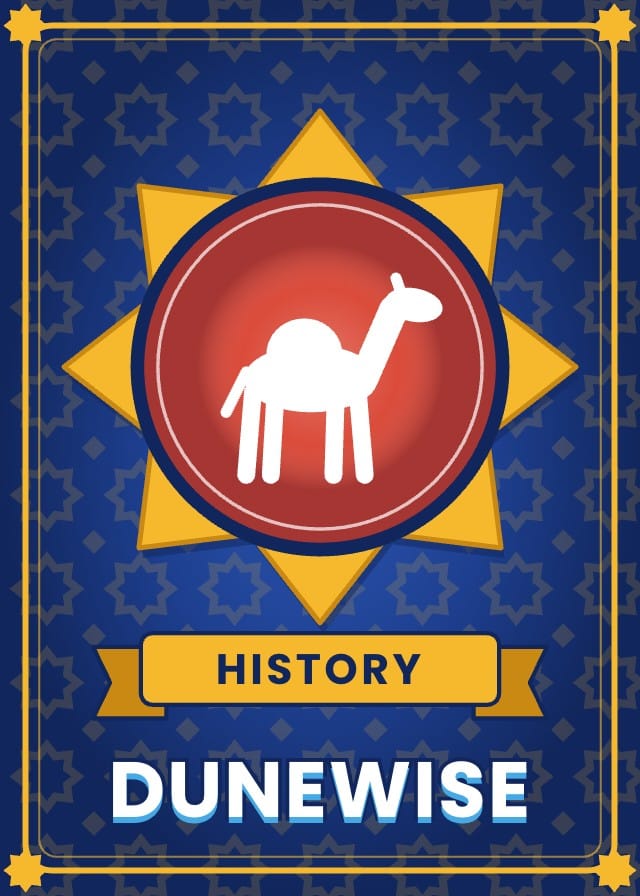 Dunewise Islamic Quiz Game Template card design 9