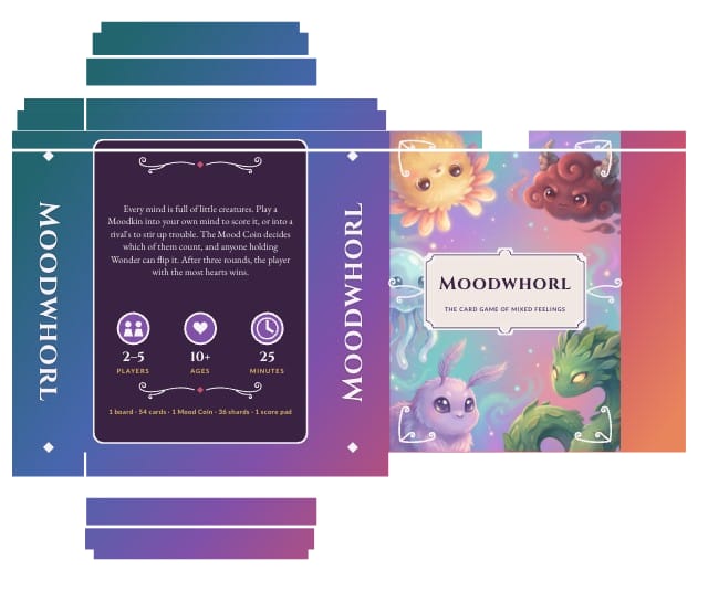 Moodwhorl Feelings Game Template box design 1