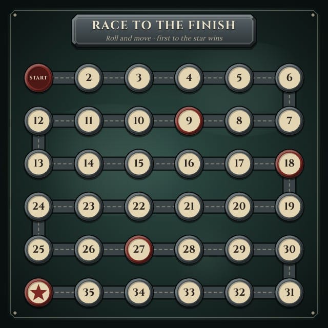 Slatemoor Blank Board Game Template preview