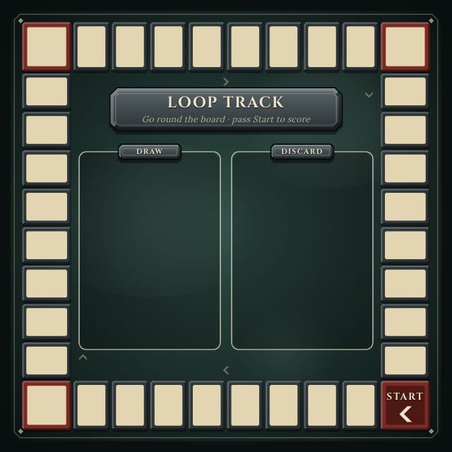 Slatemoor Blank Board Game Template board design 2