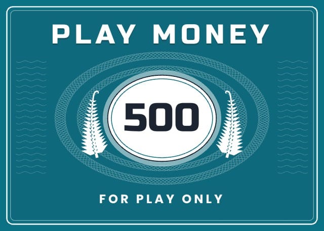 Fernmint Printable Play Money Template design 14