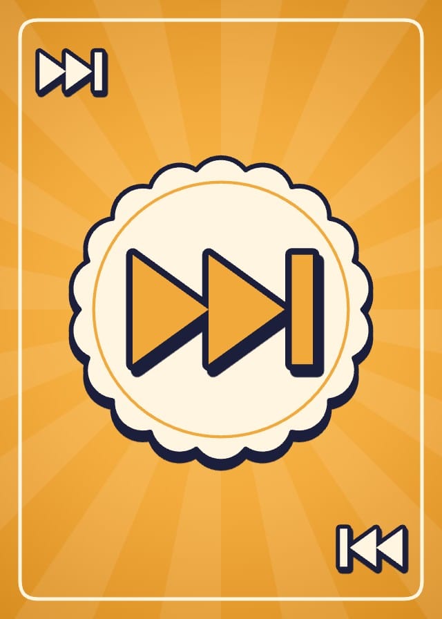 Pinwheel Color-Matching Card Game Template design 1