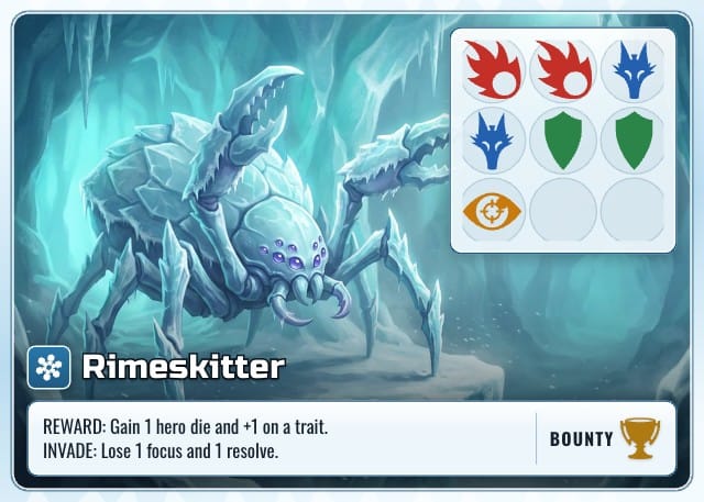 Harrow Enemy Card Template design 2