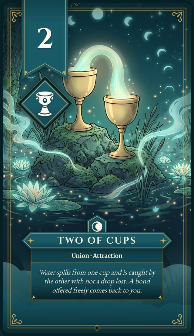 Nightjar Custom Tarot Card Template design 1