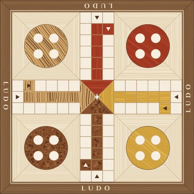 Grainholt Ludo Board Template preview