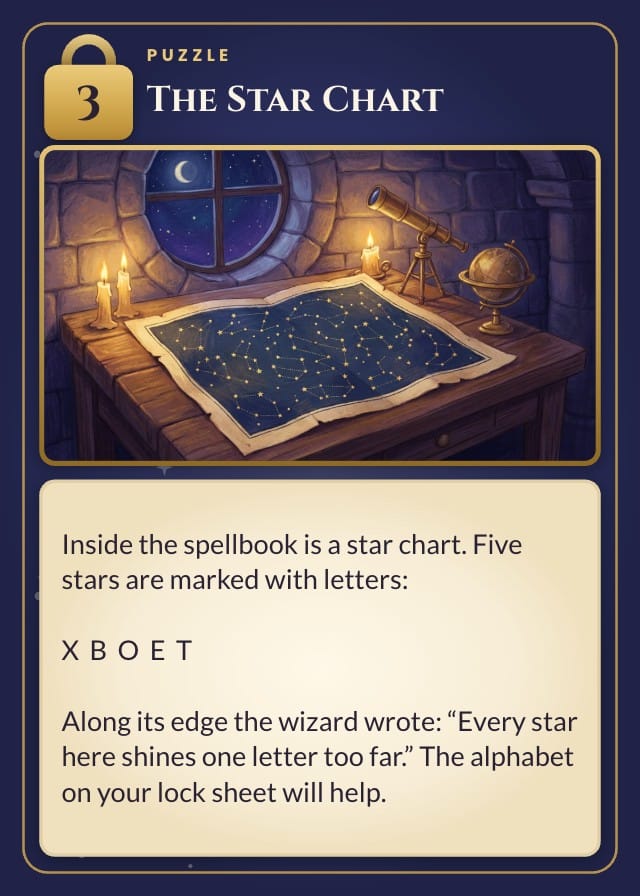 Keywhistle Printable Escape Room Template design 1