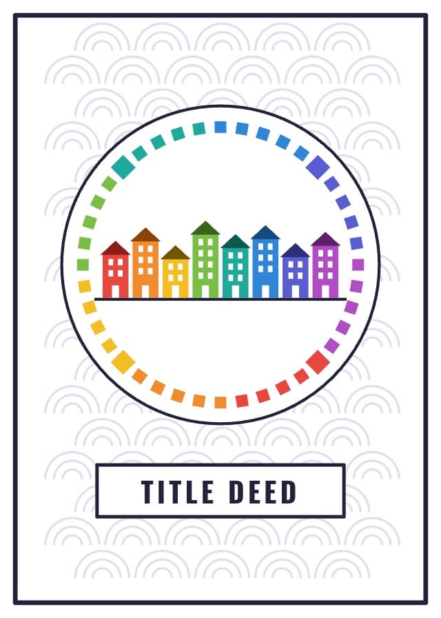 Hueborough Make Your Own Board Game Template card design 6