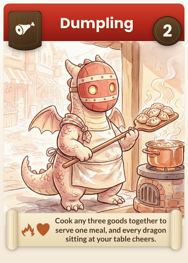 Hearthwick Family Board Game Card Template design 1