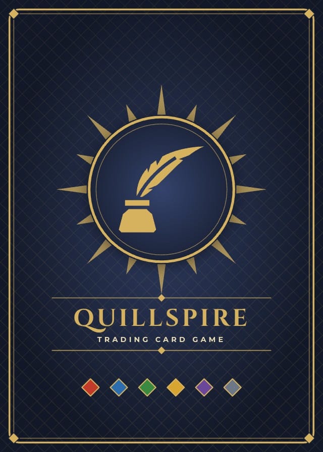 Quillspire Trading Card Template design 7