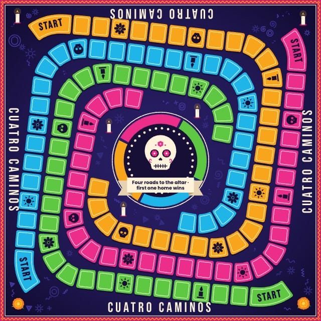 Velada Día de los Muertos Game Template preview