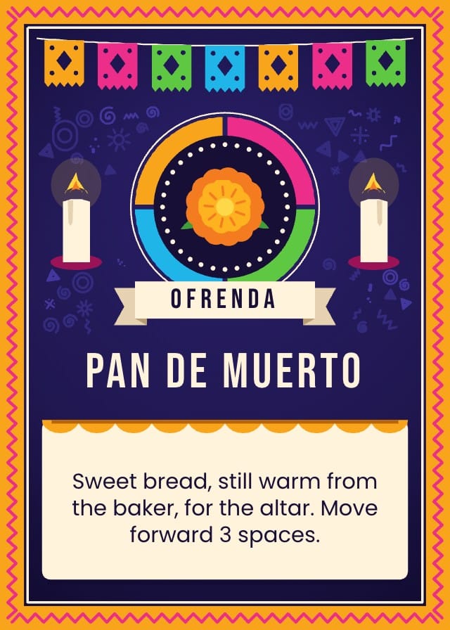 Velada Día de los Muertos Game Template card 1
