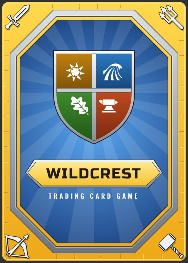 Wildcrest Cartoon Trading Card Template design 5