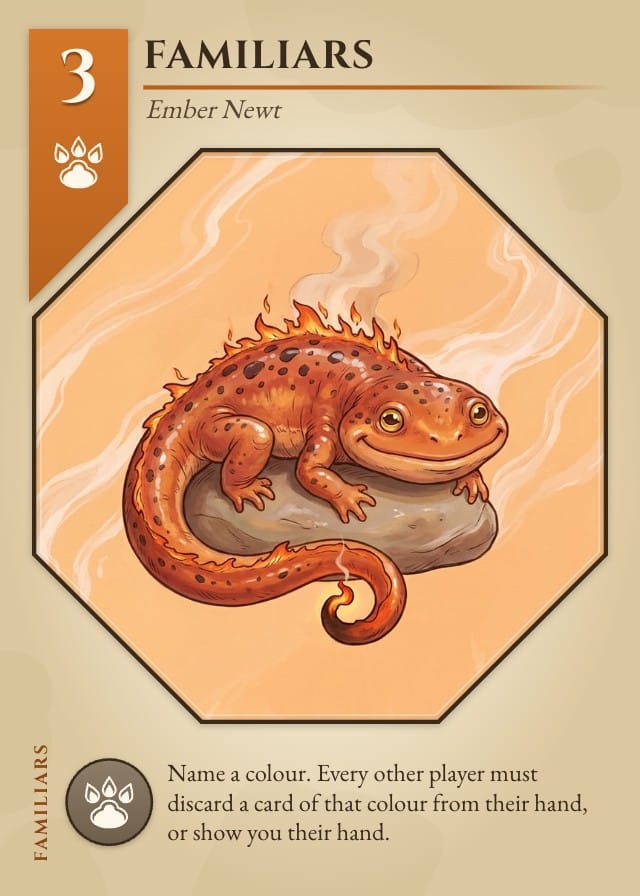 Curio Set-Collection Card Game Template design 2