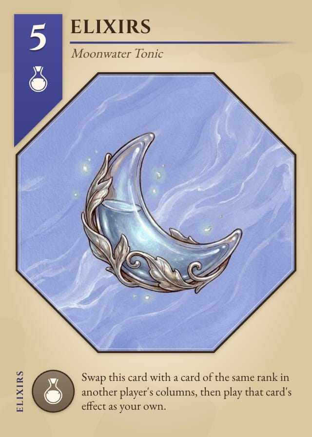 Curio Set-Collection Card Game Template design 6