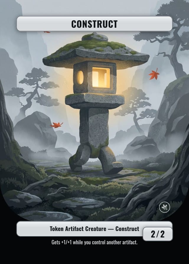 Hushwood Full Art Token Card Template design 1