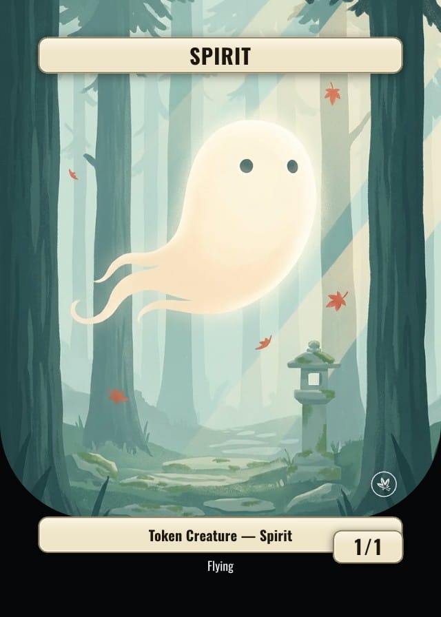 Hushwood Full Art Token Card Template design 2