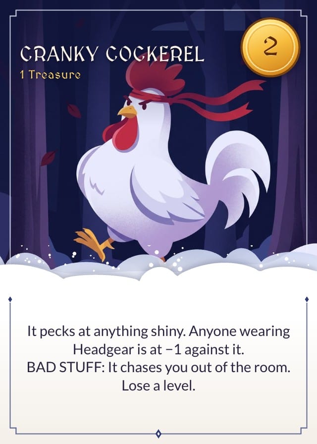 Kerfuffle Dungeon Crawl Card Game Template design 2
