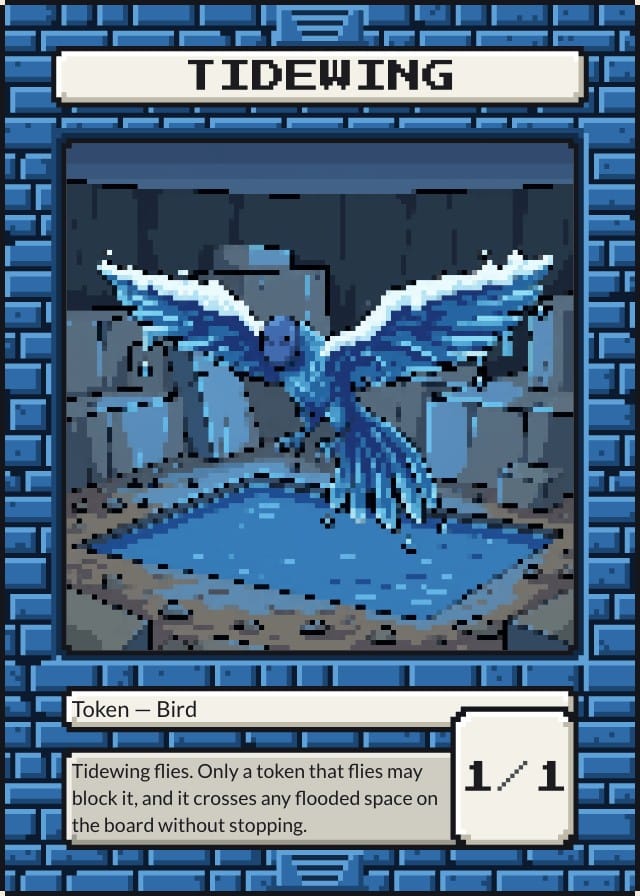 Stonewake Retro Card Game Template design 3