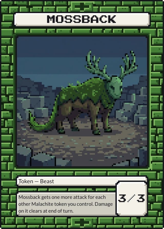 Stonewake Retro Card Game Template design 4