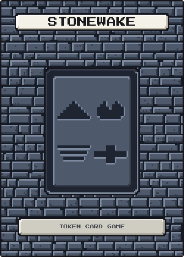 Stonewake Retro Card Game Template design 5